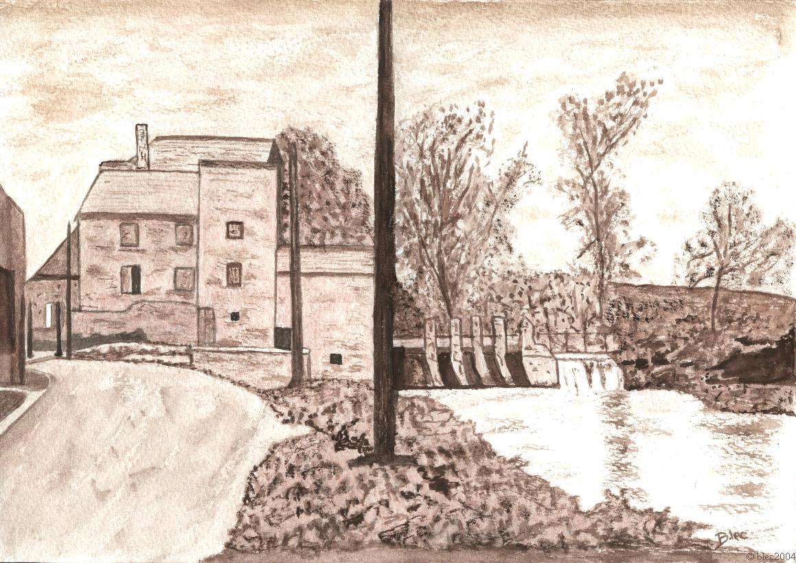 Moulin de Douchy Peint par un membre du comit�